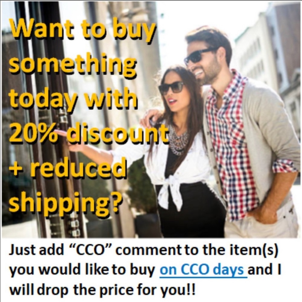 💕CCO DAYS~CLOSET CLEAR OUT DAYS!💕 Priced $40 & over includes bundles!!